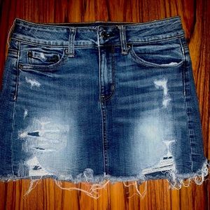 American Eagle AE Women’s Stretch Denim Mini Skirt Size 2